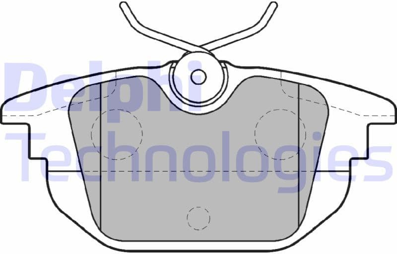 Brake Pad Set, disc brake LP1472
