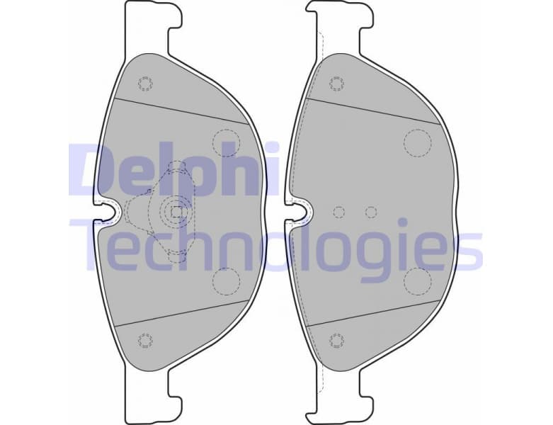 Brake Pad Set, disc brake LP2189