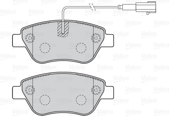 Brake Pad Set, disc brake ESSENTIAL 301051 - image 2