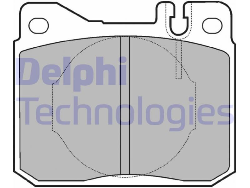 Brake Pad Set, disc brake LP221
