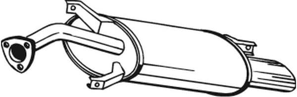 Rear Muffler 235-135