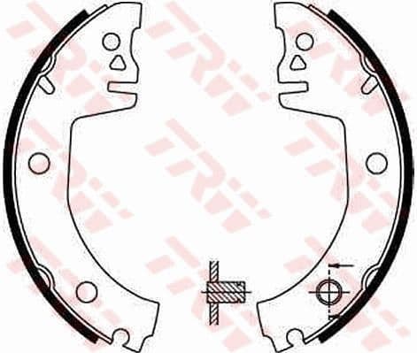 Brake Shoe Set GS8300 - image 2