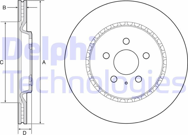 Brake Disc BG4643C