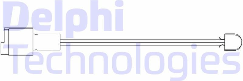 Warning Contact, brake pad wear LZ0109