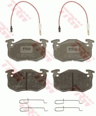 Brake Pad Set, disc brake COTEC GDB328 - image 3