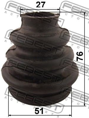 Bellow Kit, drive shaft 1917-E90R - image 2