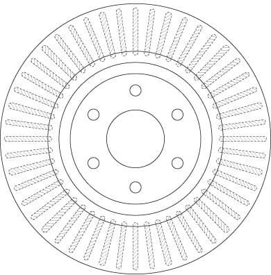 Brake Disc DF6425 - image 3