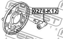 Wheel Brake Cylinder 0278-K12