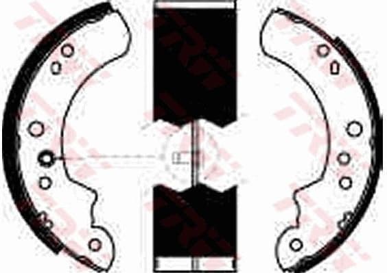 Brake Shoe Set GS6222 - image 2