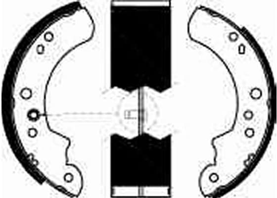 Brake Shoe Set GS6222 - image 3