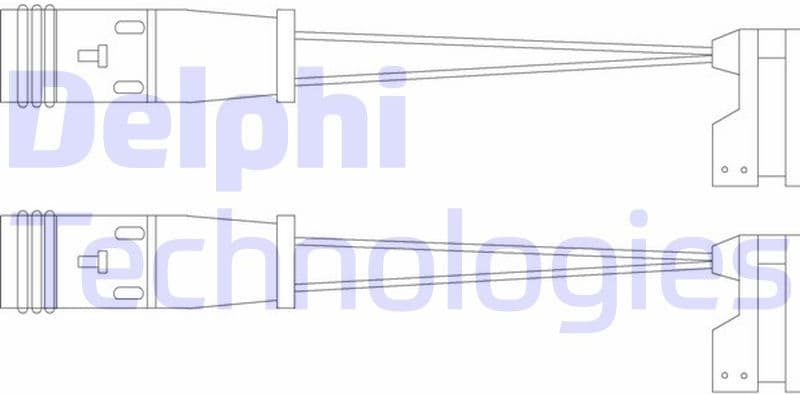 Warning Contact, brake pad wear LZ0190