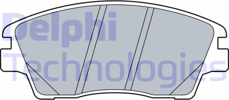 Brake Pad Set, disc brake LP3519