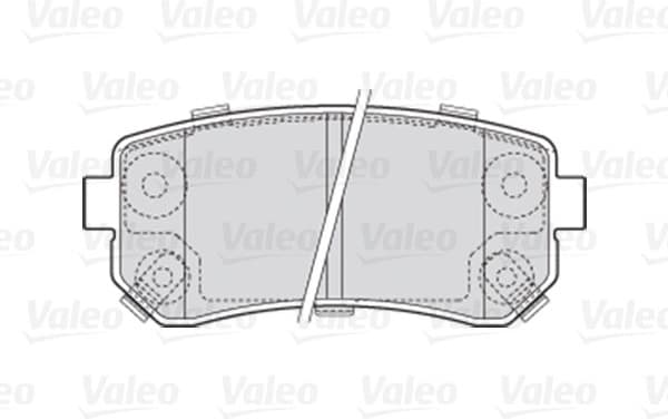 Brake Pad Set, disc brake ESSENTIAL 301867 - image 2