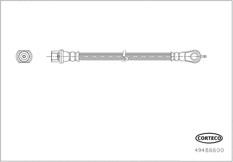 Brake Hose 49486600