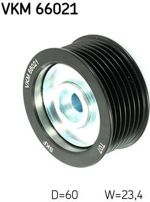 Deflection/Guide Pulley, V-ribbed belt VKM 66021 - image 2