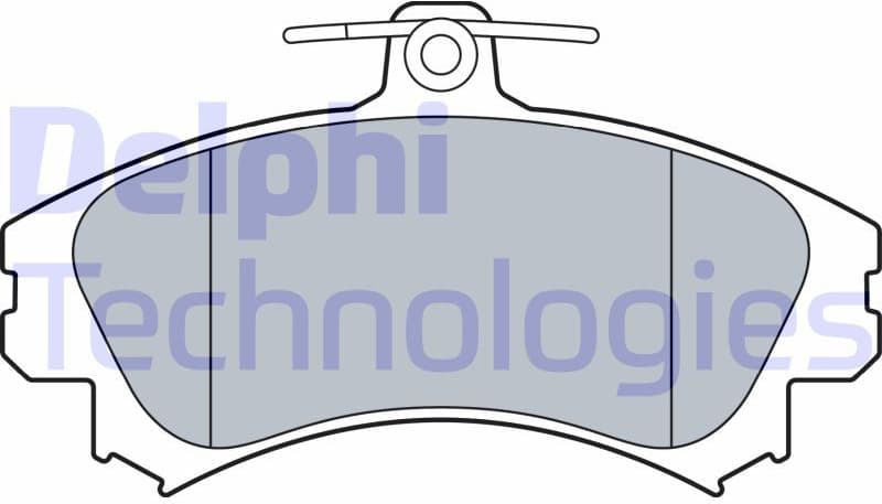 Brake Pad Set, disc brake LP3533