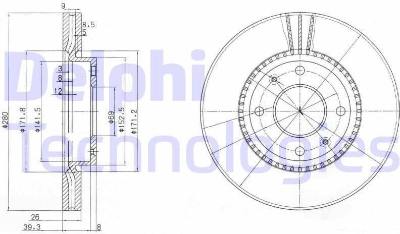 Brake Disc BG4013