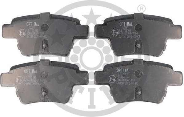 Brake Pad Set, disc brake BP-12391