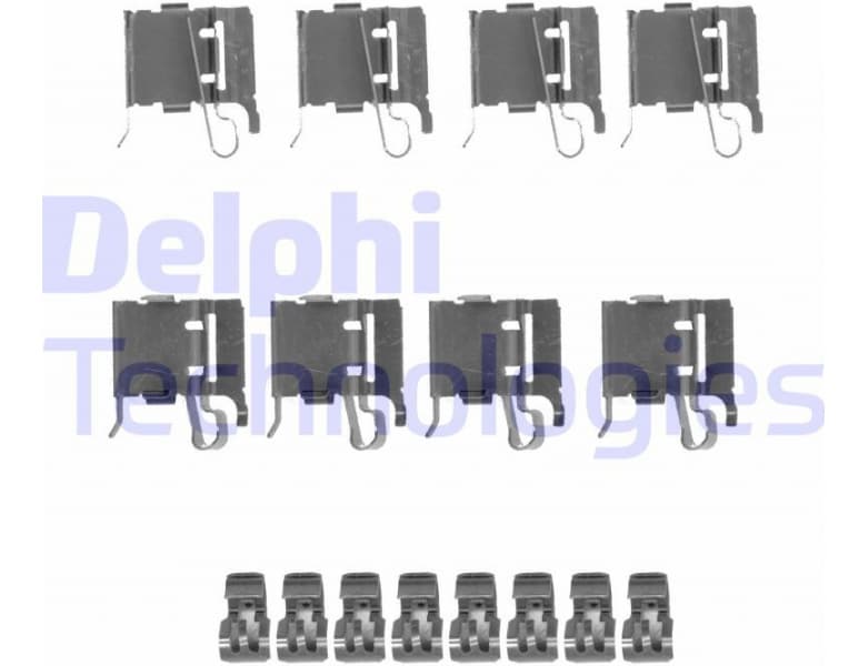 Accessory Kit, disc brake pad LX0491