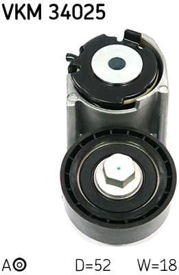 Tensioner belt VKM34025 - image 3