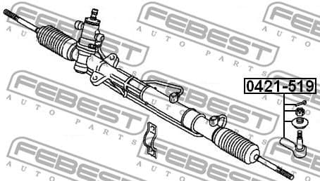 Tie Rod End 0421-519 - image 2
