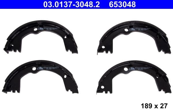 Brake Shoe Set, parking brake 03013730482 - image 2