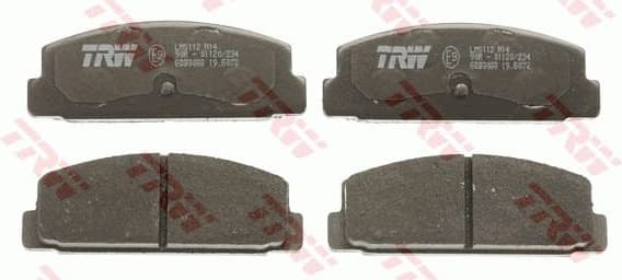 Brake Pad Set, disc brake COTEC GDB3088 - image 4