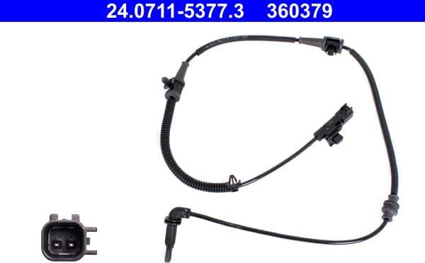 Sensor, wheel speed 24.0711-5377.3