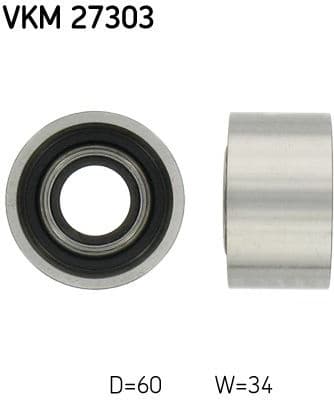 Deflection Pulley/Guide Pulley, timing belt VKM 27303 - image 2