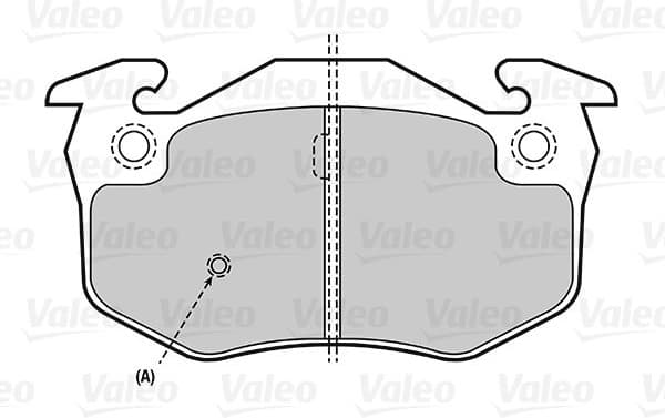 Brake Pad Set, disc brake ESSENTIAL 301080 - image 2