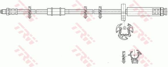 Brake Hose PHB293 - image 4