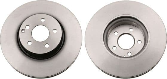 Brake disc, 1pcs FRONT, Top Quality DF6195S - image 3