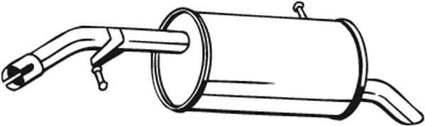 Rear Muffler 190363
