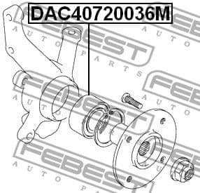 Wheel Bearing DAC40720036M - image 2