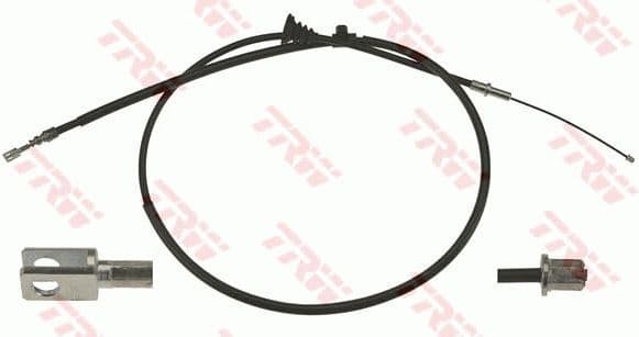 Cable Pull, parking brake GCH134 - image 2