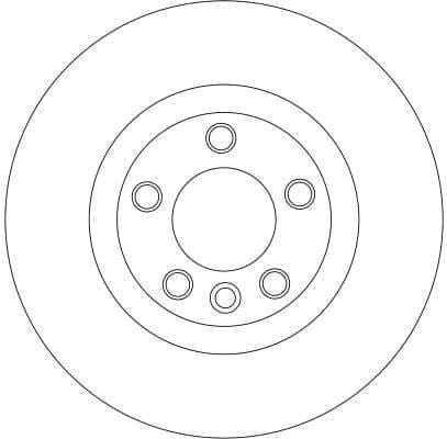 Brake discs kit rear, (2pcs), Top Quality DF4360 - image 2