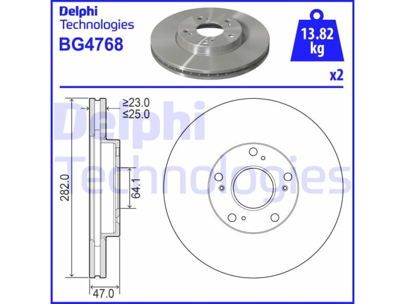 Brake Disc BG4768
