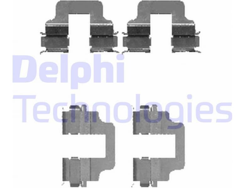 Accessory Kit, disc brake pad LX0473