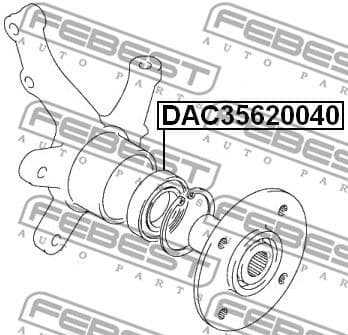 Wheel Bearing DAC35620040 - image 2