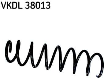 Suspension Spring VKDL 38013 - image 2