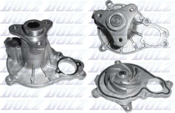 Water Pump, engine cooling B255