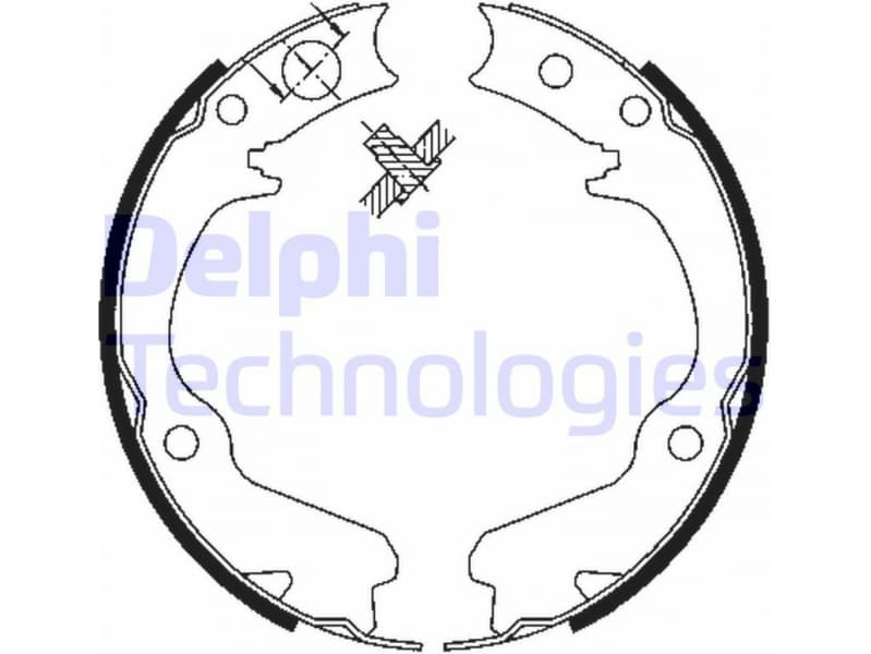 Brake Shoe Set LS1899