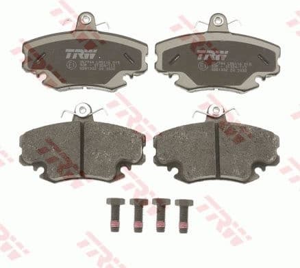 Brake Pad Set, disc brake COTEC GDB1332 - image 3