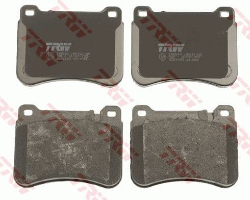 Brake Pad Set, disc brake COTEC GDB1693 - image 4