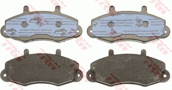 Brake Pad Set, disc brake COTEC GDB1084 - image 4