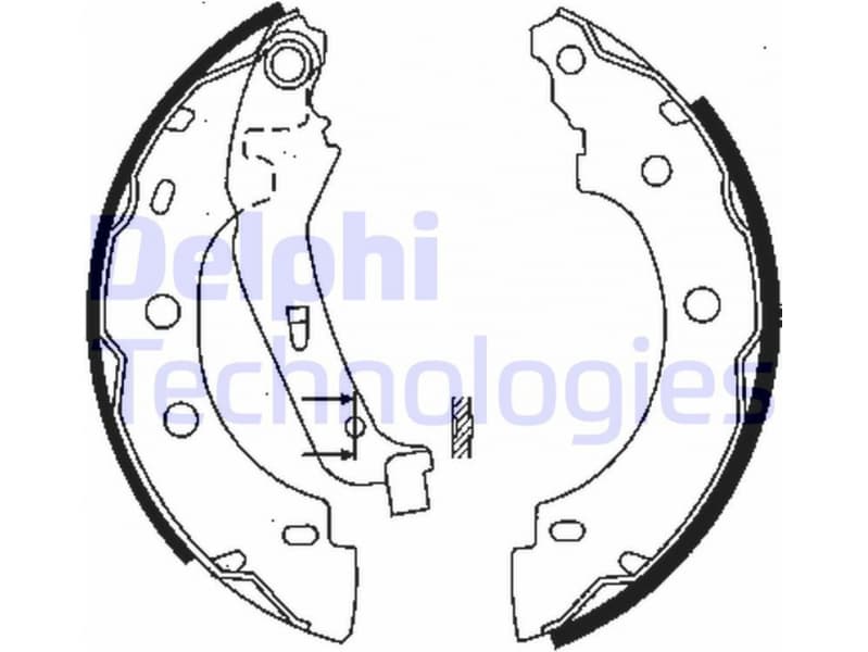 Brake Shoe Set LS1842