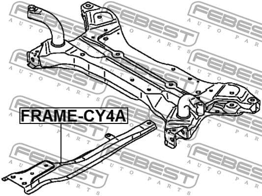 Axle Beam FRAME-CY4A - image 2