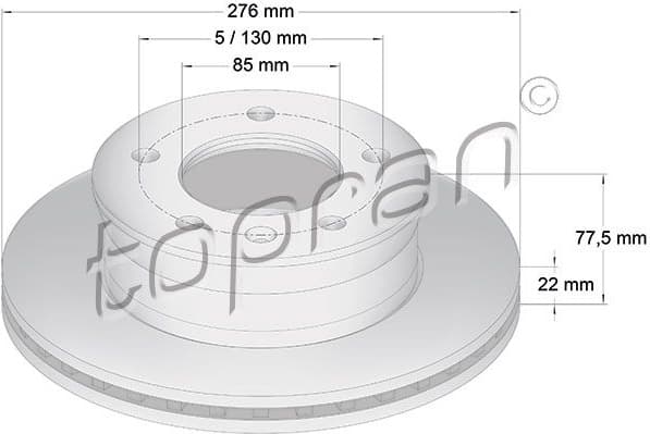 Brake Disc 107 687
