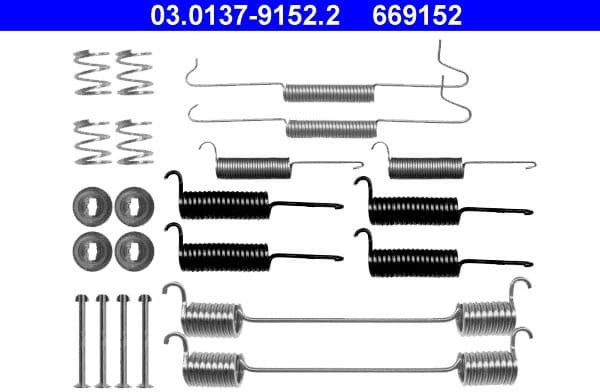 Accessory Kit, brake shoes 03.0137-9152.2