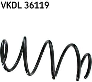 Suspension Spring VKDL36119 - image 2